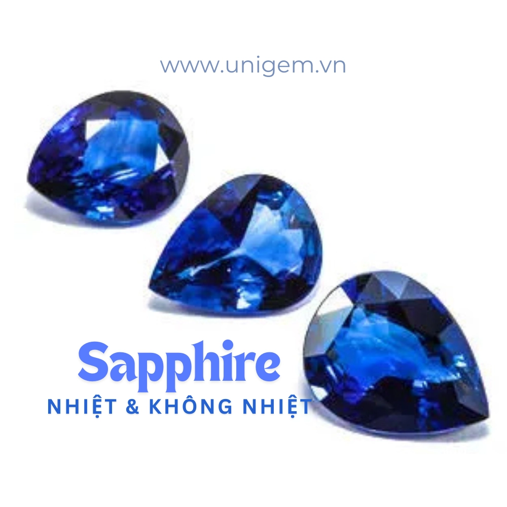 da sapphire xu ly nhiet va khong xu ly nhiet