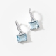 Bông tai Aquamarine thiên nhiên BT47
