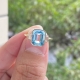 Nhẫn Aquamarine thiên nhiên N74