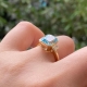 Nhẫn Aquamarine thiên nhiên N74