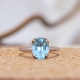Nhẫn Aquamarine thiên nhiên N80