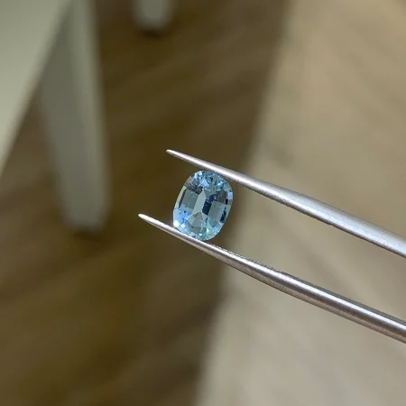 Đá Aquamarine 1.2ct AQ
