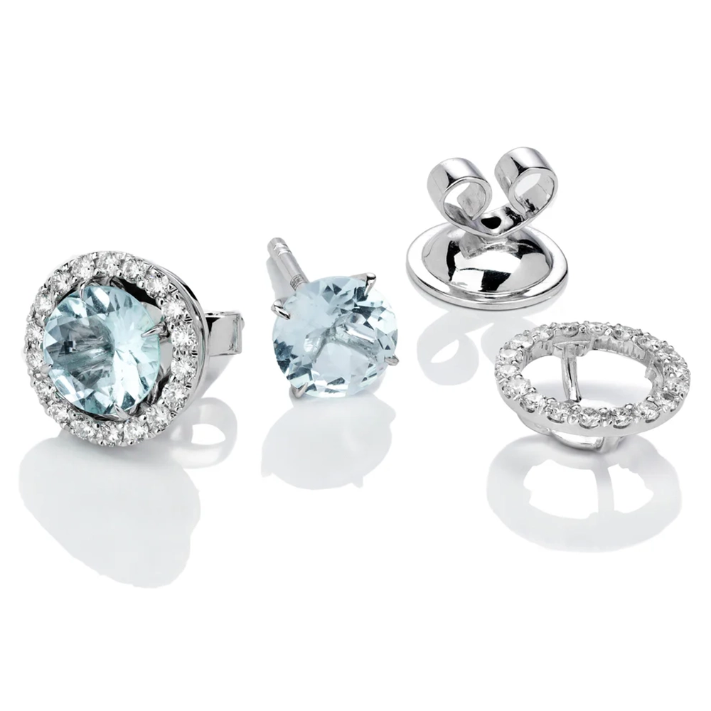 Bông Tai Aquamarine 1.92ct