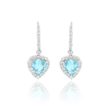 Bông tai Aquamarine 7.70ct