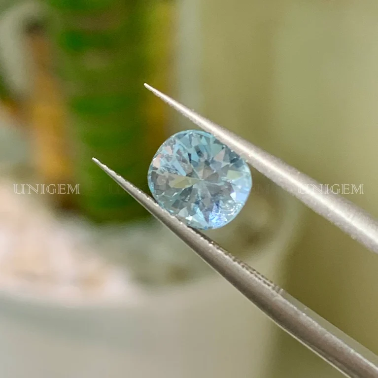 Đá Aquamarine 1.1ct