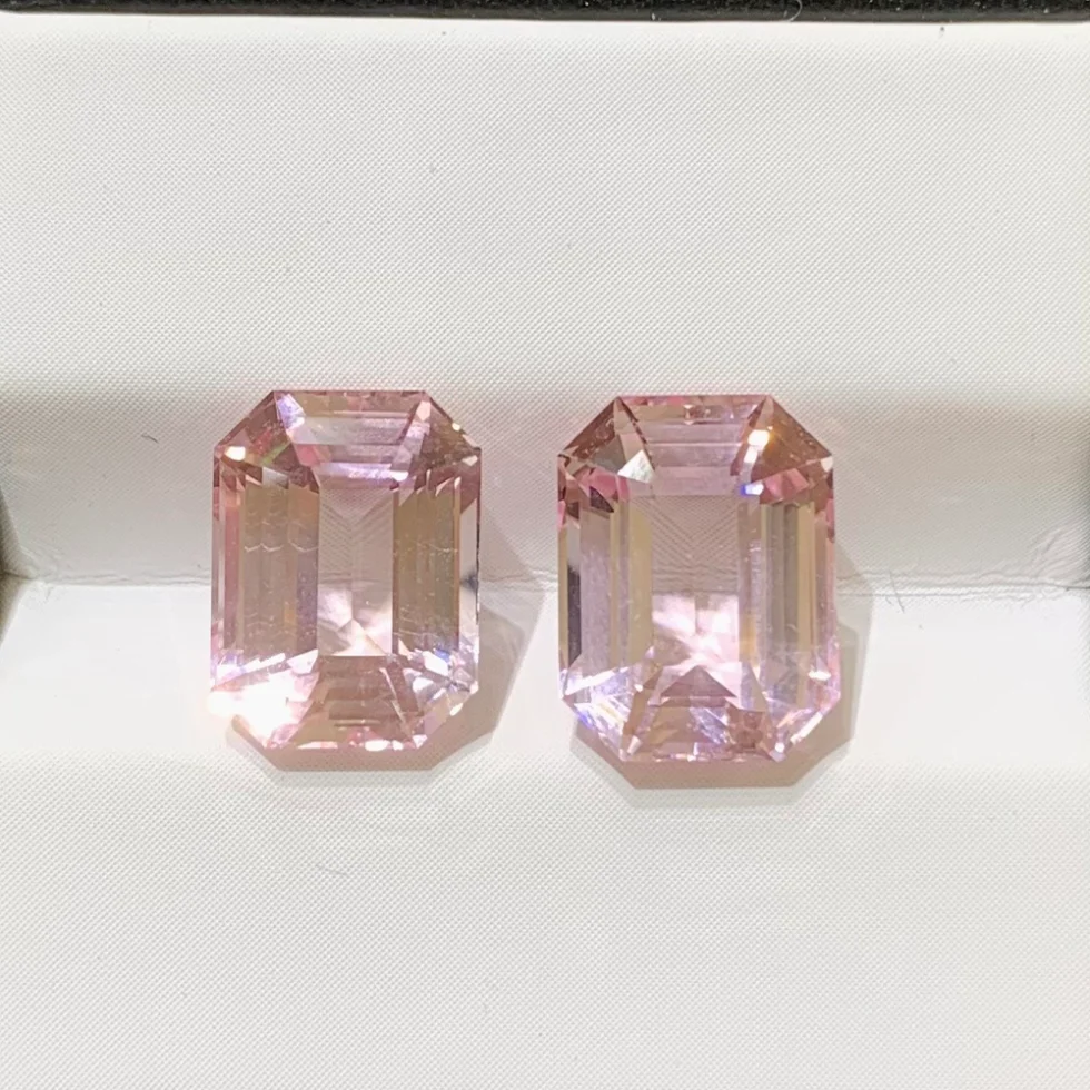 da morganite 6 55 ct 2 vien