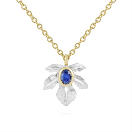 Dây chuyền Blue Sapphire 0.37ct