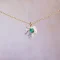 day chuyen emerald ngoc luc bao 0 2 ct 1
