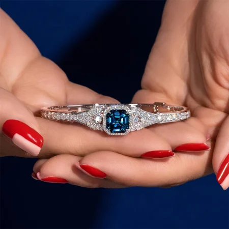 Lắc tay Blue Topaz