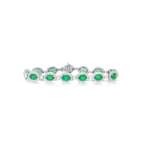 Lắc tay Emerald 9.68ct