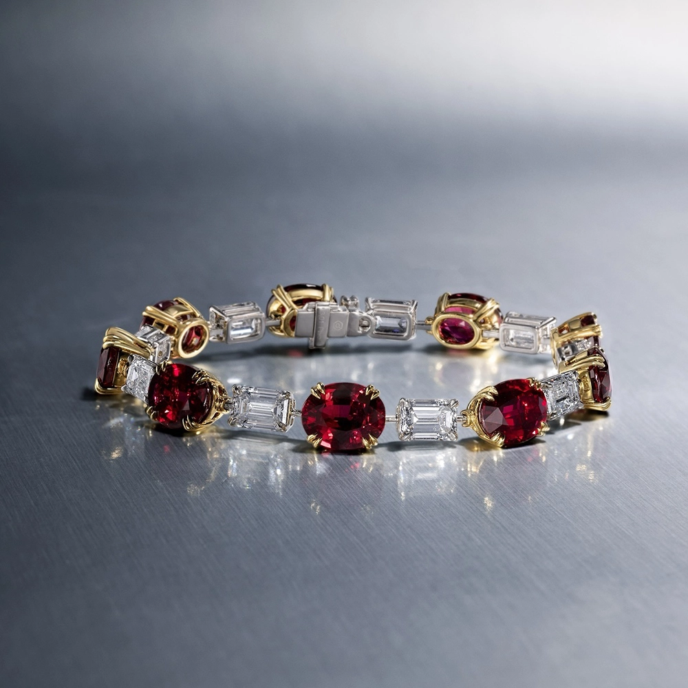 Lắc tay Ruby Mozambique 28.50ct