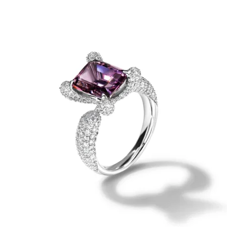 Nhẫn Amethyst 3.89ct