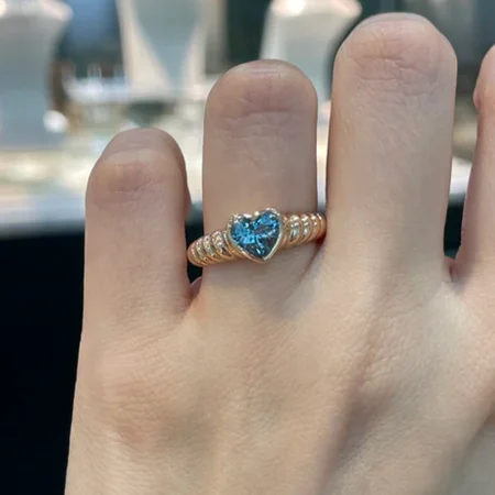 Nhẫn Aquamarine 0.84ct