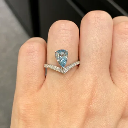 Nhẫn Aquamarine 1.63ct