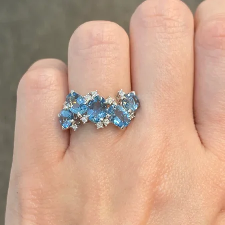 Nhẫn Aquamarine 2.78ct