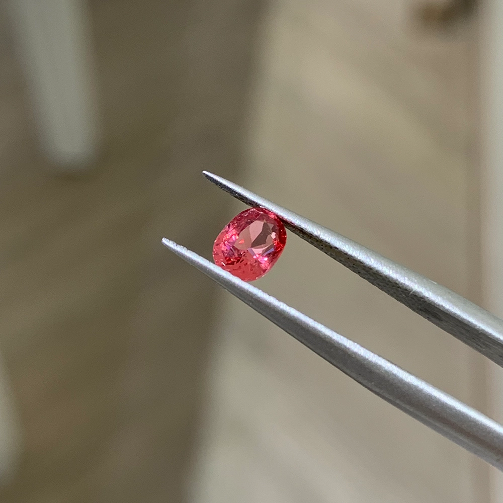 Đá Spinel Hồng Oval 0.5ct