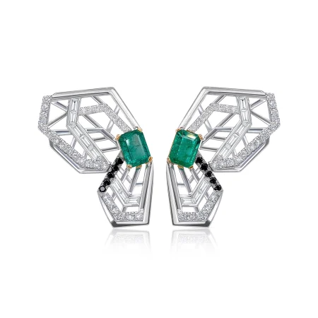 Bông tai Emerald 1.97ct