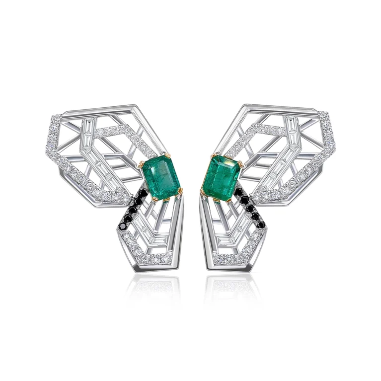 Bông tai Emerald 1.97ct