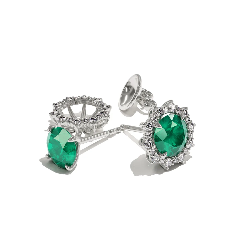 Bông tai Emerald 2.75ct