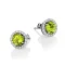 bong tai peridot 2 66 ct