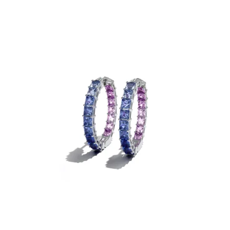 Bông tai Sapphire 5.43ct