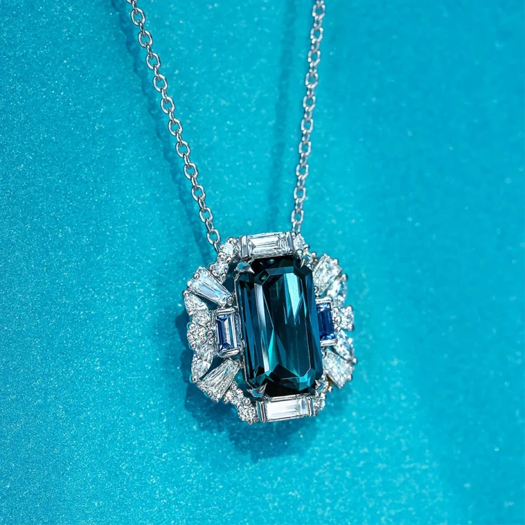 Dây chuyền Indicolite Tourmaline