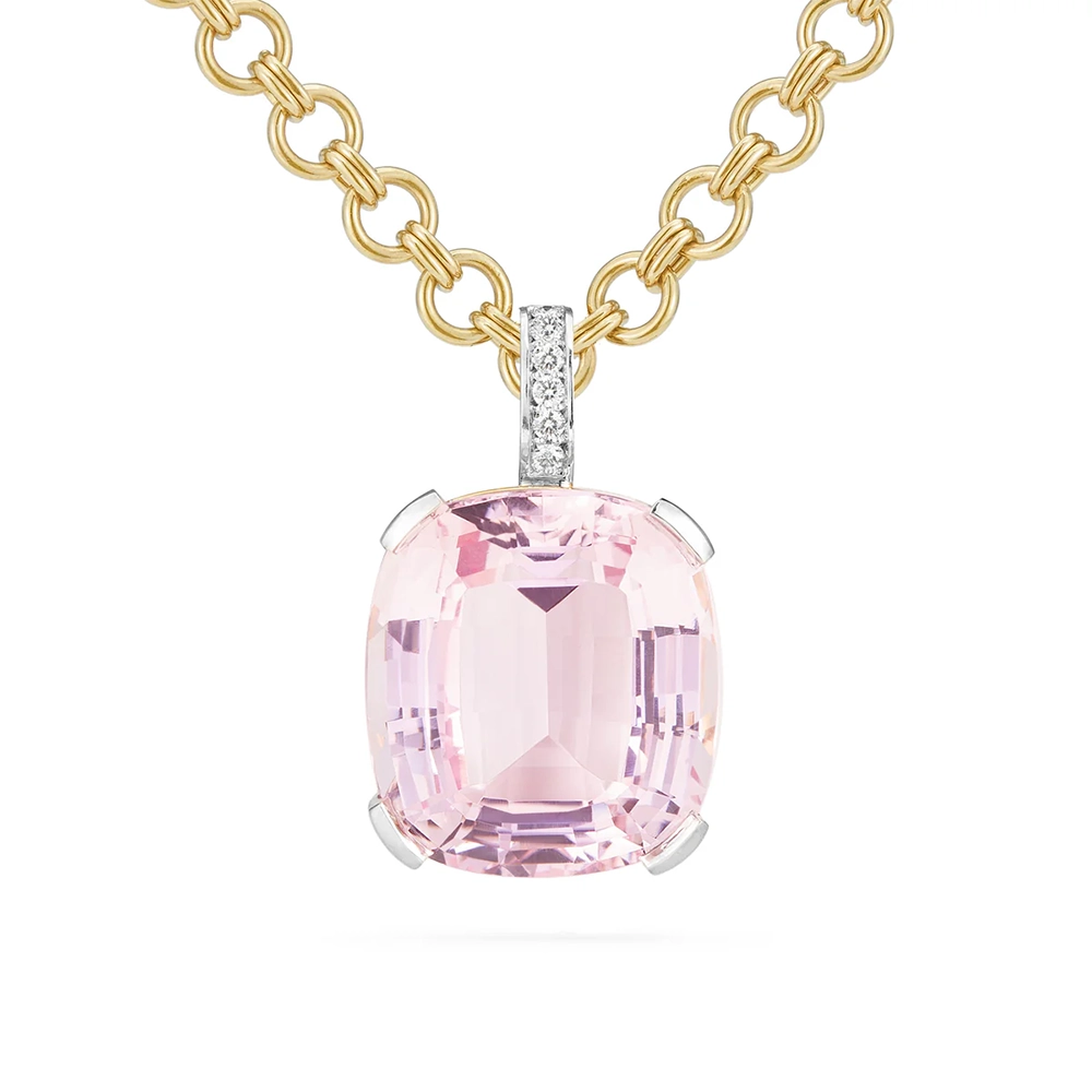 Dây chuyền Morganite 21.47ct