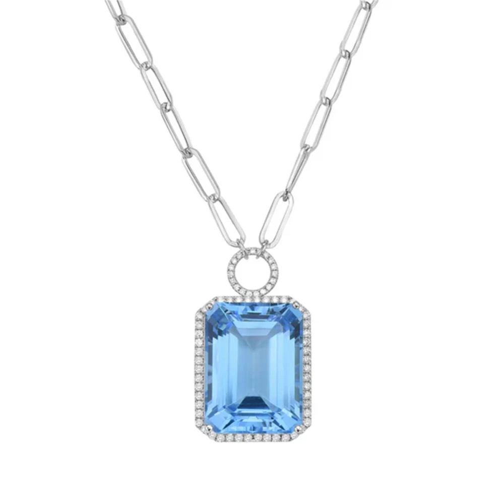 Dây chuyền Topaz 29.57ct