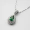 day chuyen tsavorite 0 64 ct