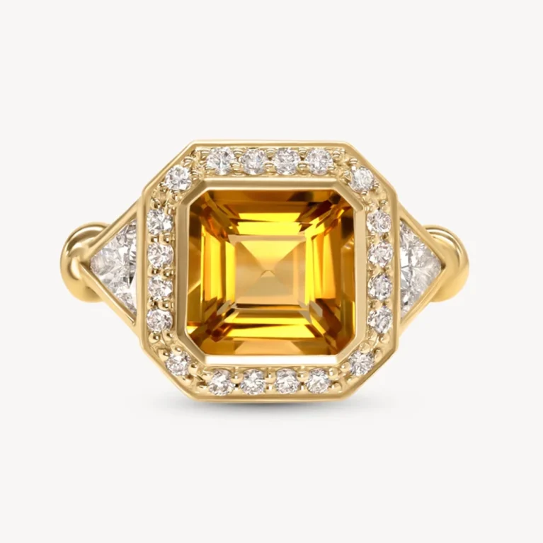Nhẫn Citrine