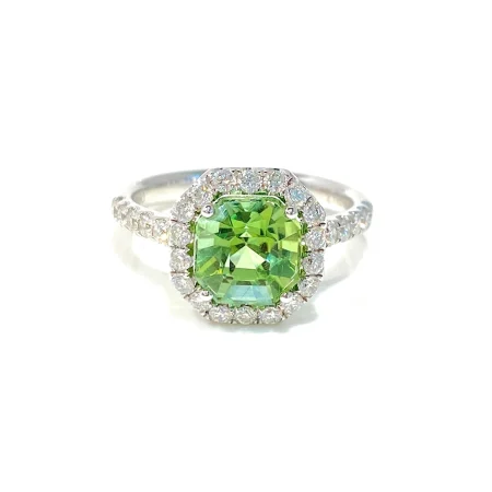 Nhẫn Green Tourmaline 2.11ct
