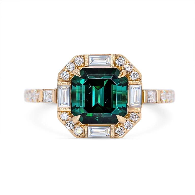 Nhẫn Green Tourmaline 2.53ct