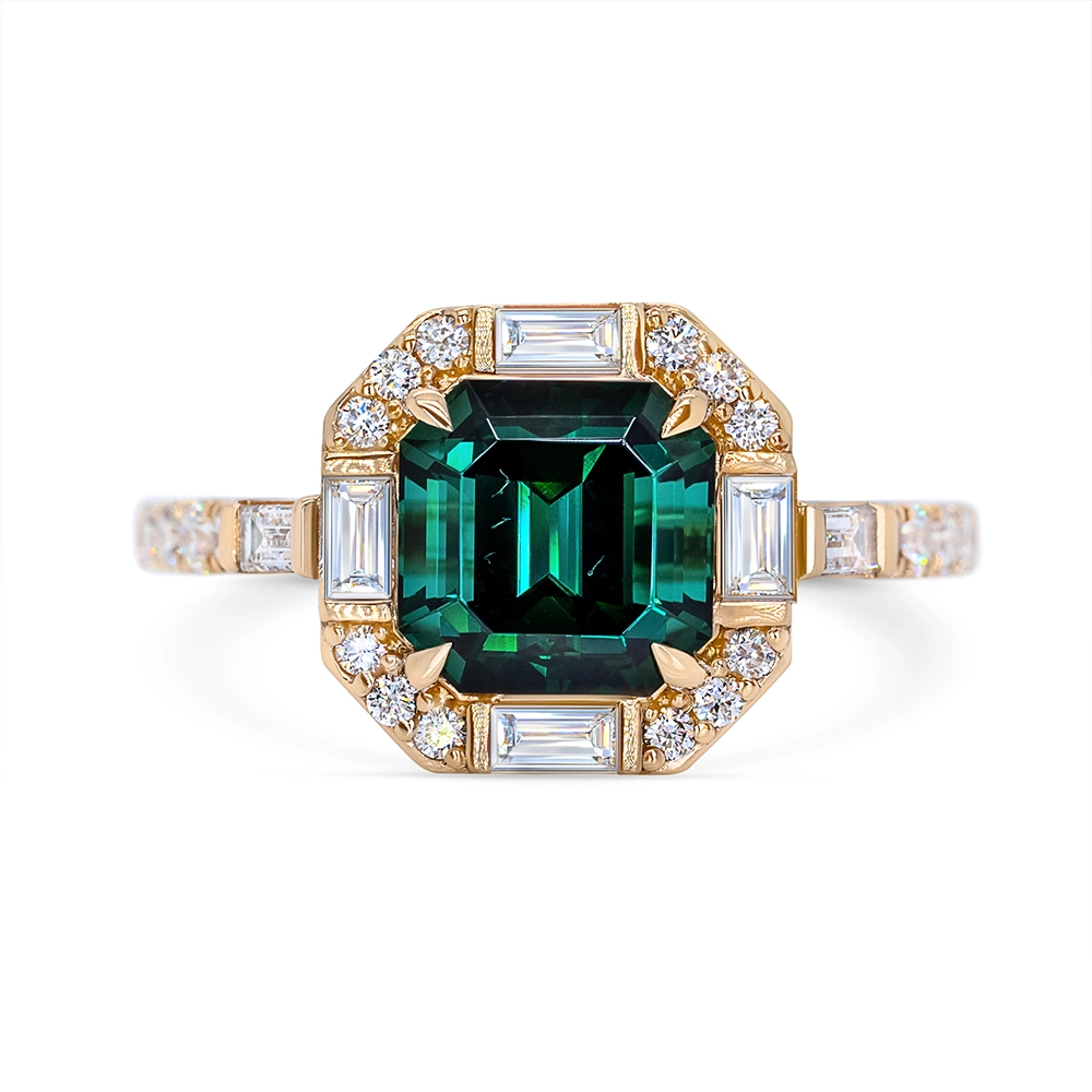 Nhẫn Green Tourmaline 2.53ct