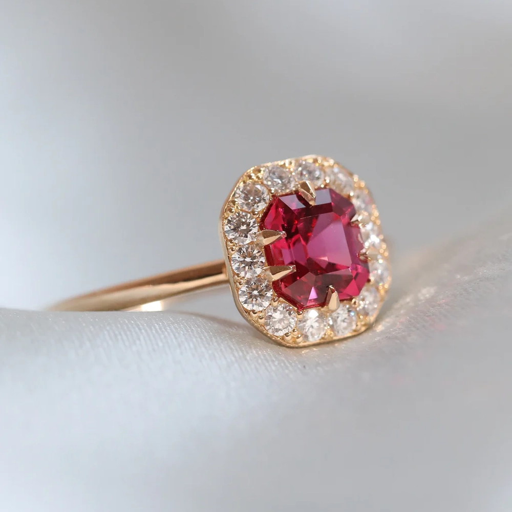 Nhẫn Neon Spinel 0.88ct