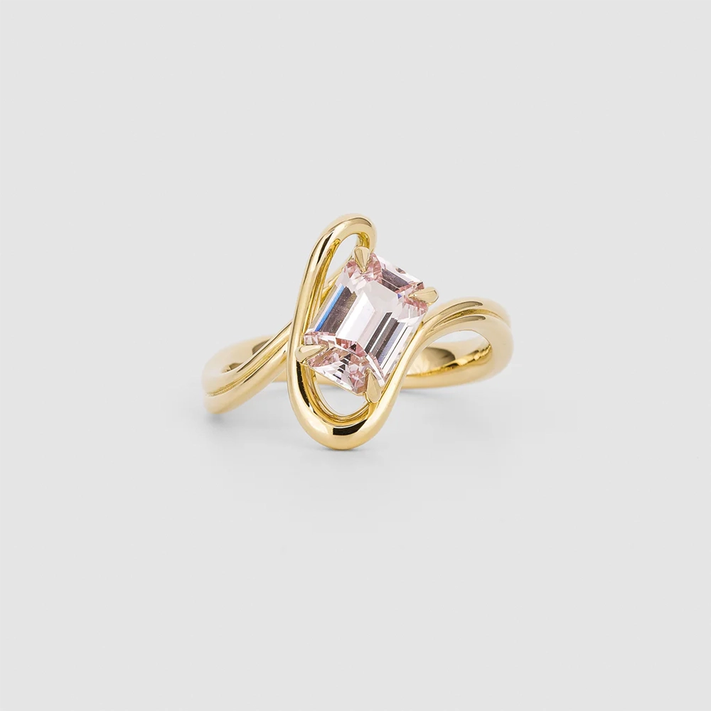 Nhẫn Padparadscha Sapphire 1.68ct