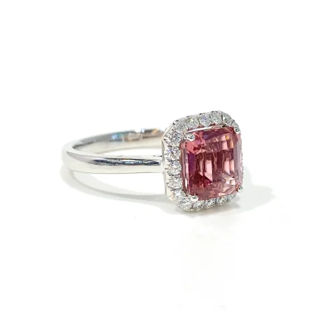 Nhẫn Pink Tourmaline 1.78ct
