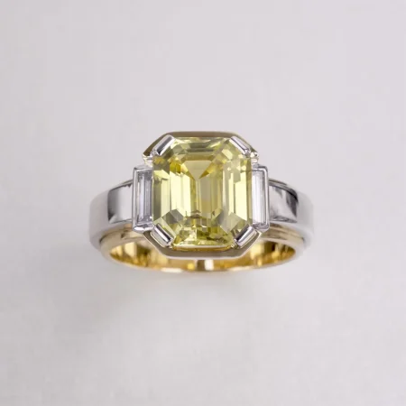 Nhẫn Sapphire Vàng 5.03ct