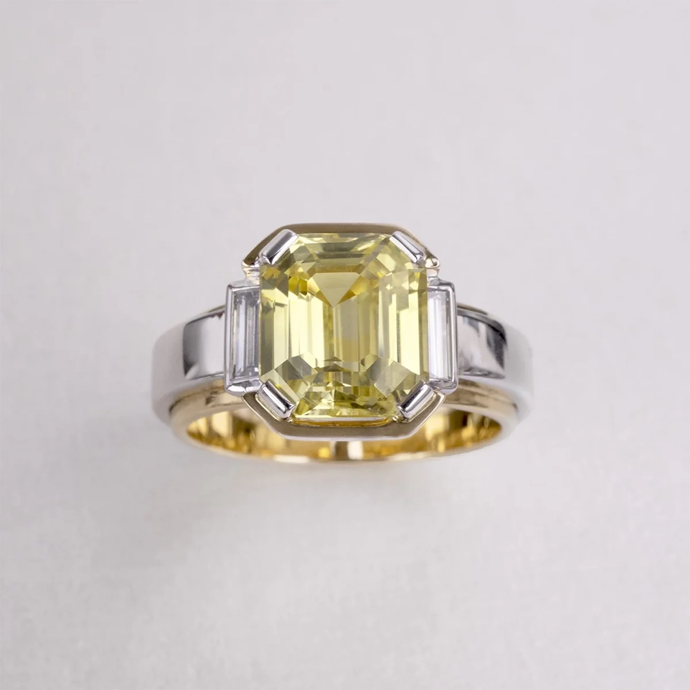 Nhẫn Sapphire Vàng 5.03ct