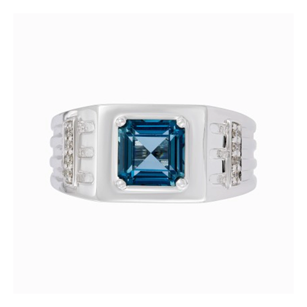 Nhẫn Nam Đá Quý Topaz