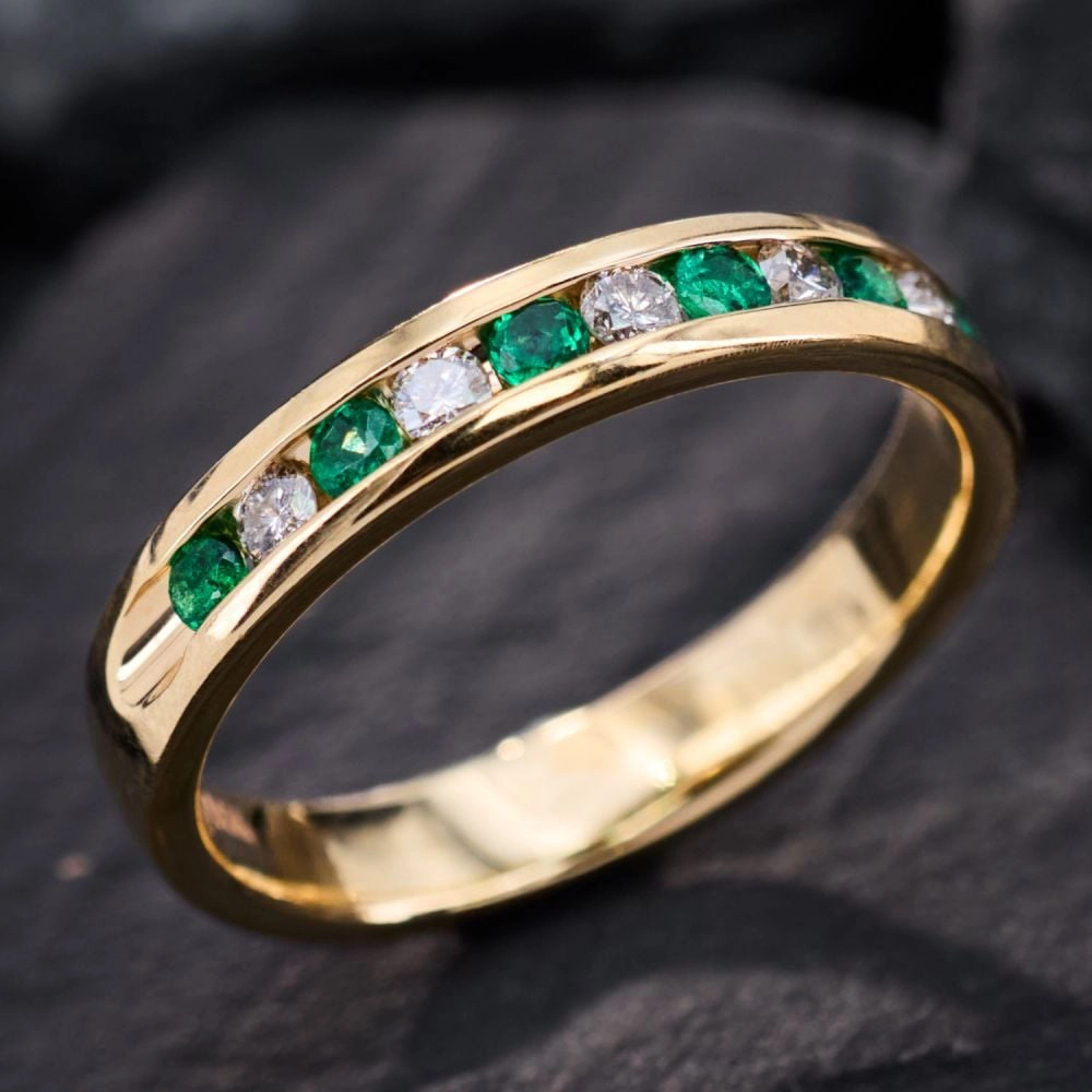 Nhẫn Nam Emerald