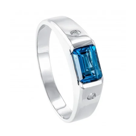 Nhẫn Nam Topaz Thiên Nhiên