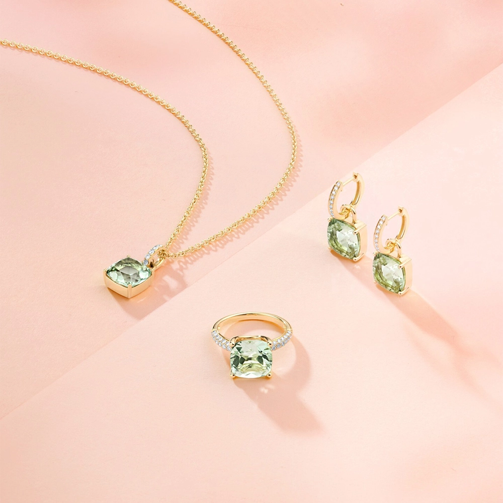Bộ Trang Sức Đá Tourmaline
