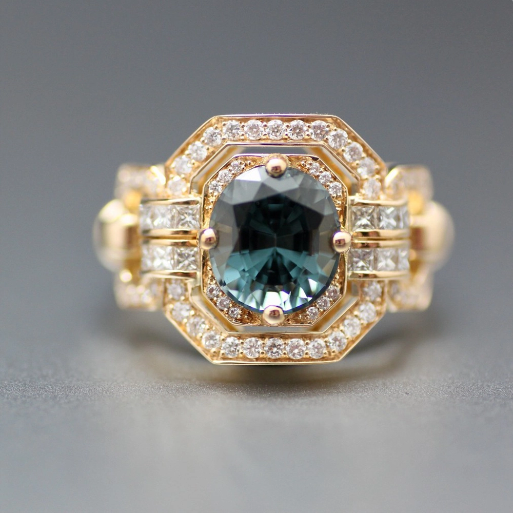 Nhẫn Đá Sapphire Thiên Nhiên