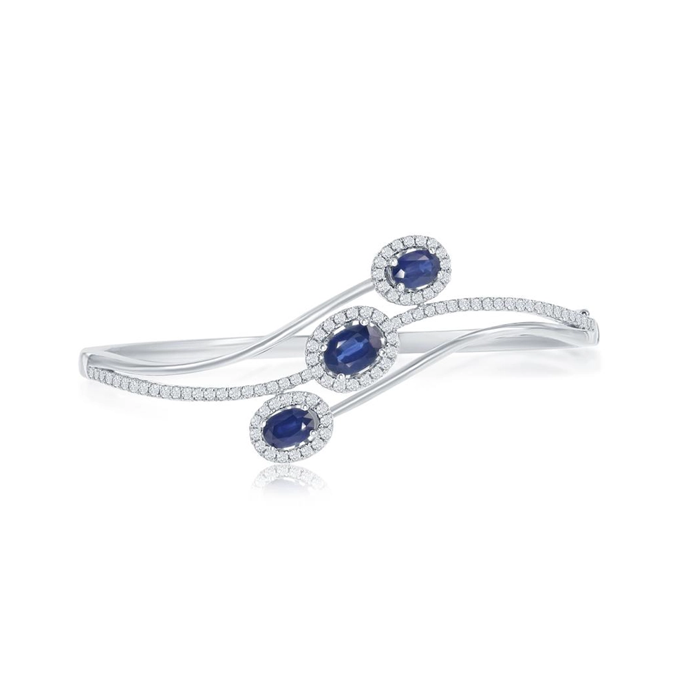 Vòng Tay Sapphire 2.18ct