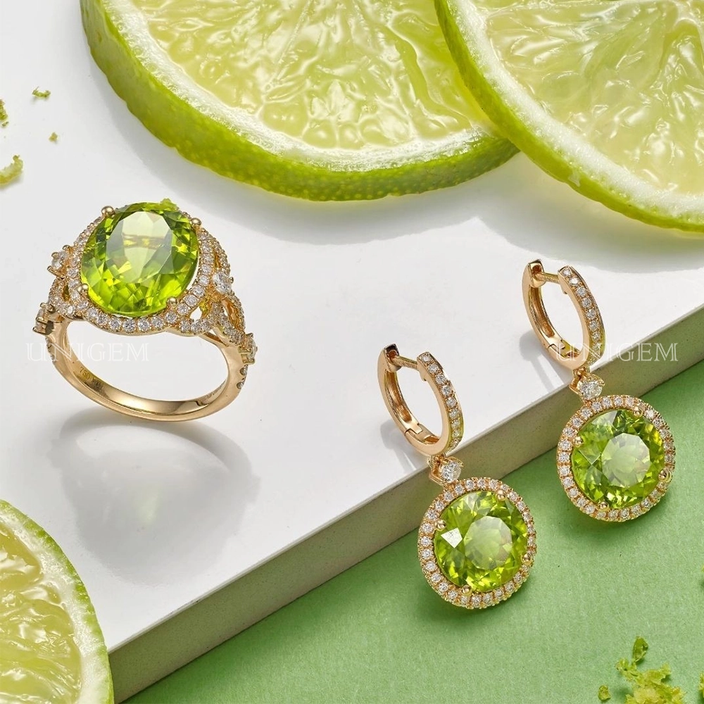 Bộ Trang Sức Đá Peridot