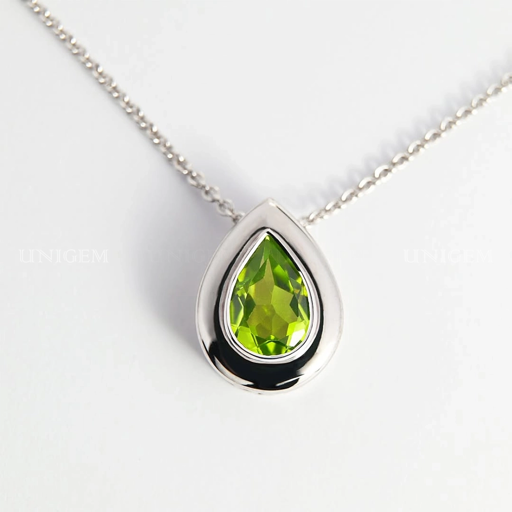 Dây Chuyền Đá Peridot