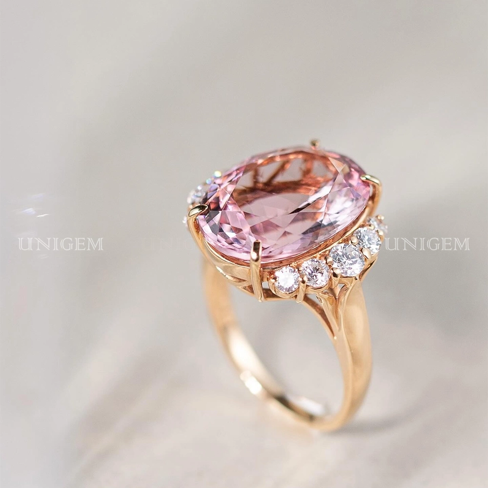 Nhẫn Đá Quý Morganite