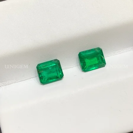 Cặp Đá Emerald Ngọc Lục Bảo 0.89ct