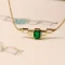 day chuyen da emerald ngoc luc bao