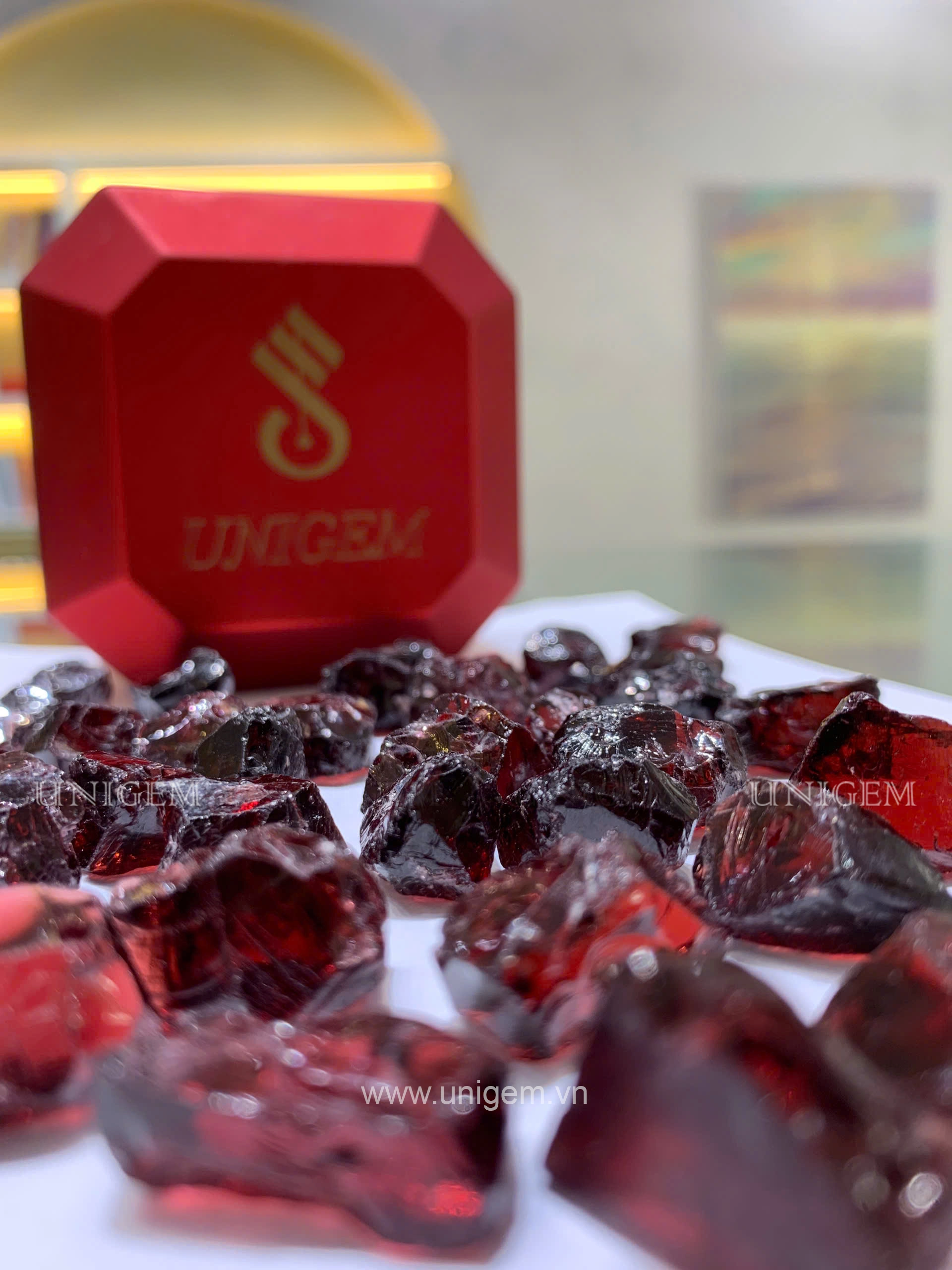 Garnet Viên đá sinh của tháng 1 - khởi đầu mạnh mẽ và thành công bền vững cho năm mới 2026 4 da garnet thien nhien unigem